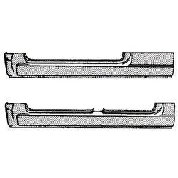 Порог дверной do bmw 3 e30 82-94 фото №1