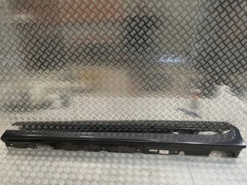 Планка накладка пороговая левая bmw f10 f11 a90 серый 7237077 фото №1