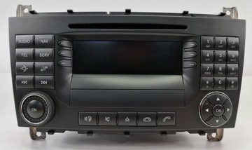Радіо be 6091 навігація mercedes w203 a2038707589 фото №1