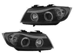 Фара лампы kpl кольца angel глаза led тюнинг bmw 3 e90 e91 04-08 фото №1