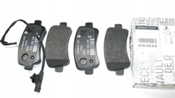 Тормозные колодки зад master iii 3 iv movano 2.3 dci оригинал фото №1