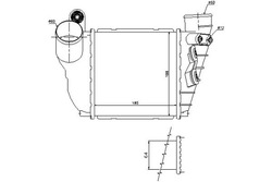 Інтеркулер nissens 1j0145803t фото №1