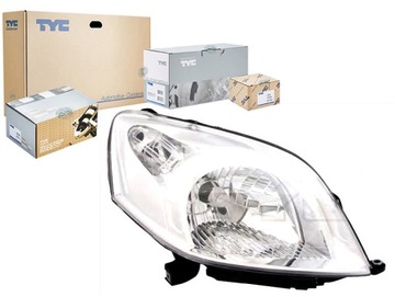 Tyc фара h4 електричний з двигуном citroen фото №1