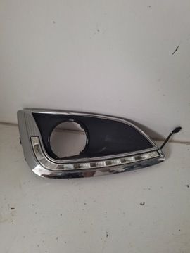 Решётка галоген hyundai ix35 led правая 10- оригинальный номер фото №1