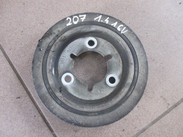 Колесо ременное вала peugeot 207 1.4 16v 9653771880 фото №1