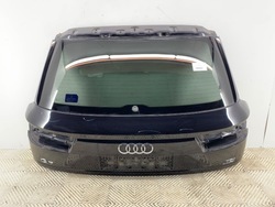Крышка зад audi q7 4m suv deep чёрный жемчуг задняя, багажника фото №1