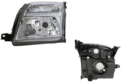 Фара лампа лівий ford fusion 02-05 tyc фото №1