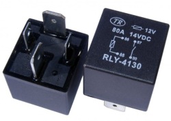 Реле автомобільний 12v 80a фото №1