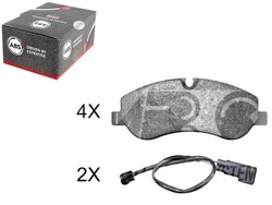 Комплект тормозные колодки тормозных a.b.s. pad1930 573438b фото №1