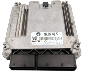 Комп'ютер vw seat 0281012289 03g906016gp edc16u1 фото №1