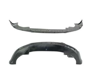 Спойлер бампера передней vw passat b5+ 00- фото №1