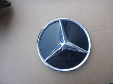 Mercedes benz gle эмблема логотип значок a0008806000 решётка решётка радиатора оригинал фото №1