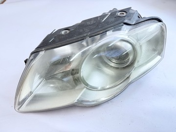 Лампа фара левый лампа левая передняя passat b6 eu фото №1