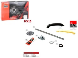 Набір ланцюга розподільний вал fai ktc1036 30478nogears фото №1