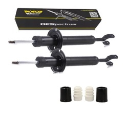 Амортизаторы monroe перед + отбойники audi a6 c6 фото №1