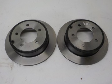 Диски тормозные задние зад dodge caliber jeep patriot compass 262mm фото №1