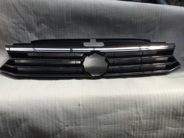 Vw passat b8 решітка радіатора решітка хром 3g0853653 фото №1