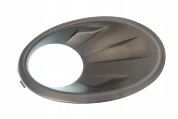 Qashqai 2010-2014 рамка ободок накладка решітка бампера na галоген права фото №1