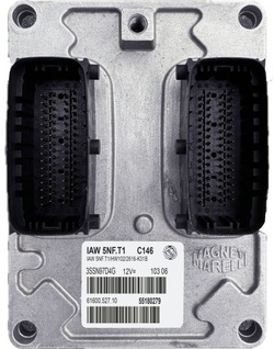 Блок управления fiat stilo 1.6 iaw5nf.t1 55180279 программирование фото №1