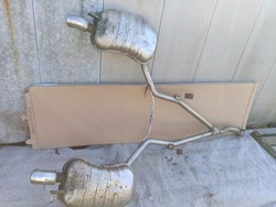 Audi a8 d3 3.0 tdi вихлоп глушник вихлопна система фото №1