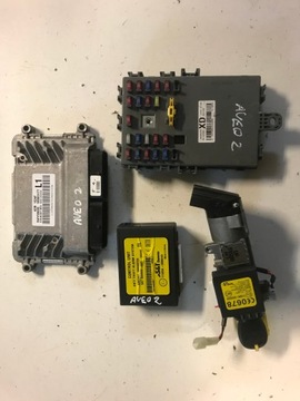 Комп'ютер комплект набір chevrolet aveo t250 1.2 5wy968c, 9698177 фото №1