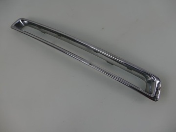 Volvo xc90 i рестайлінг рамка решітка бампера передньої планка хром фото №1