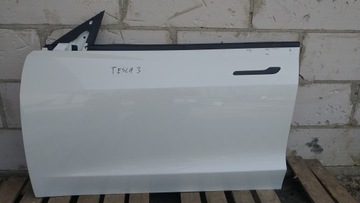 Tesla модель 3 двері ліві передні лівий перед фото №1