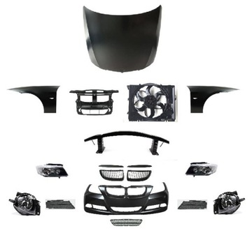 Лампа bmw 3 e90 e91 11.04-08.08 фара левый фото №1