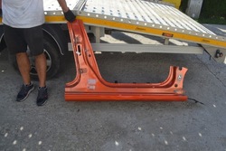 Renault clio v поріг праві 2x стійка фото №1