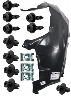 Jeep grand cherokee wj 2004- ... рестайлінг підкрилок перед лівий застібки фото №1