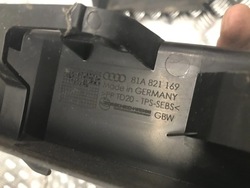 Защита накладка крыльев перед audi q2 16- фото №1