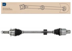 Піввісь права suzuki sx4 1.6 4x4 механічна коробка передач fiat sedici 1.6 4x4 механічна коробка передач фото №1