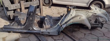 Audi a6 4g поріг стійка лівий середній чверть фото №1