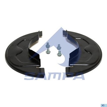 Защита диск тормозной барабан bpw полуприцеп tir фото №1