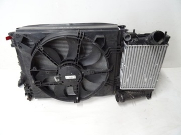 Renault scenic iv pas переднє комплект радіатор вентилятор фото №1