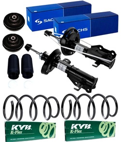 Амортизатори подушки відбійники пружини перед opel insignia a sachs + kayaba фото №1