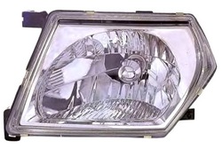 Depo фара h4 механический цвет вкладыш: хромированная фото №1