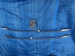 Vw passat b6 універсал рейлінги дахові хром комплект фото №1