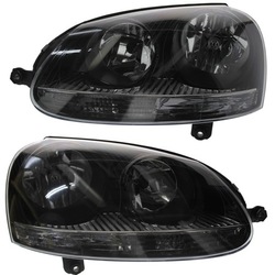 Tyc vw golf v jetta фара лампа перед левая правая набор 03-10 фото №1