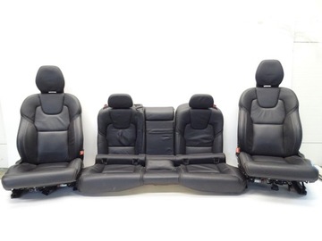 Сидіння перед зад задні шкіра вентильовані volvo xc60 ii написи фото №1