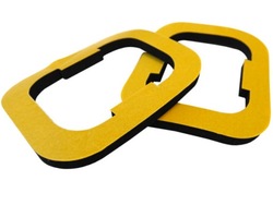 2x прокладка лампи задньої зад ліва + права fiat grande punto 2005-2012 фото №1