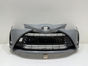 Toyota yaris 3 iii рестайлінг бампер переднє решітка радіатора решітка перед фото №1