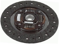 Диск сцепления subaru impreza gc 1.6 1.8 gf 1.6-2.0 gfc 1.6 gd 1.6 2.0 фото №1