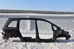 Opel zafira b порог правые стойка средний z177 фото №1