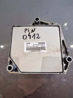 Компьютер opel vectra c 1.6 16v 28020956 fffs + pin фото №1