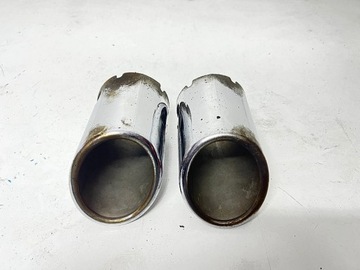 Наконечник выхлоп глушитель хром audi a6 c7 4g0 4g5 4g9 оригинал фото №1