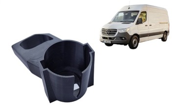 Підсклянник mercedes sprinter iii тримач чашка телефон підставка cup тримач w907 фото №1