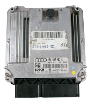 Блок керування audi a6 3.0 tdi 0281013882 4f0907401c програмування фото №1