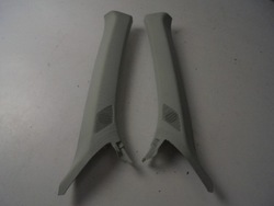 Защитные накладки обшивка стоек перед audi q3 ii 83a 2021 год фото №1