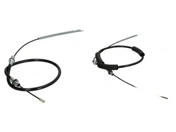 2x тросы тормоза ручного japanparts зад l+p do chrysler voyager / grand фото №1